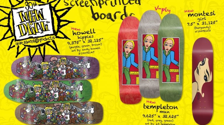 New Deal Reissues Fall 2022 - SkateTillDeath.com