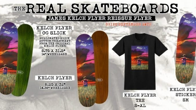 Re-Issue of James “The Mayor” Kelch’s 1st Pro Board - SkateTillDeath.com