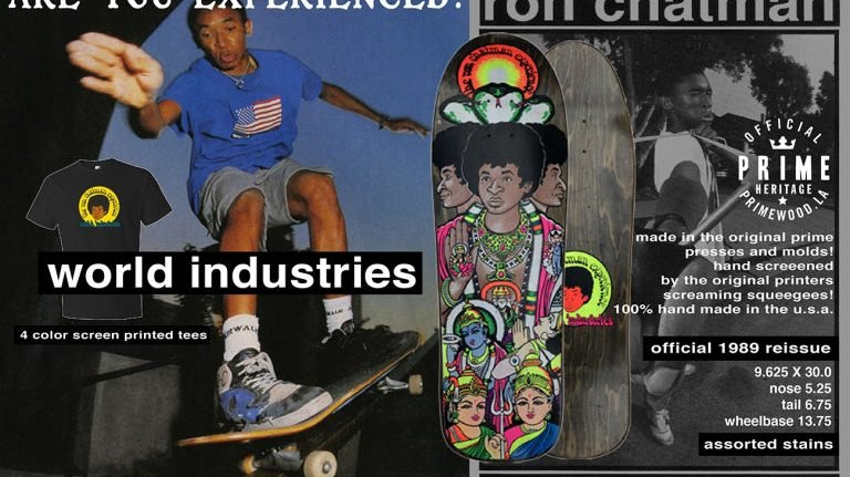 Re-issue of the World Industries Ron Chatman Experience - SkateTillDeath.com