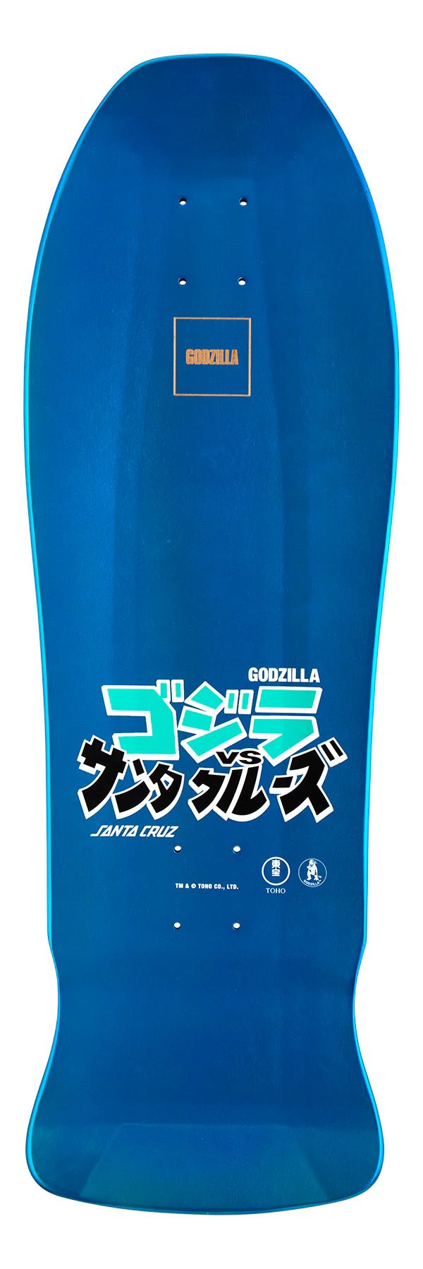 10.125in Godzilla Kaiju Roskopp Santa Cruz Skateboard Deck - SkateTillDeath.com