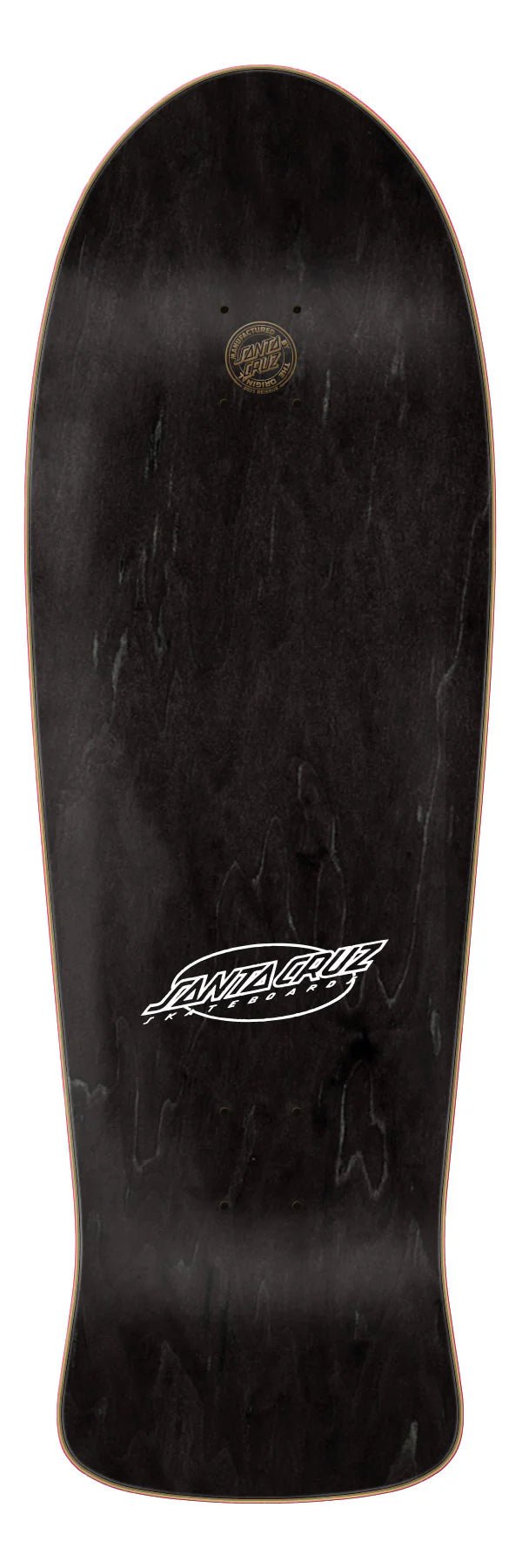 10.1in Meek Slasher Silver Foil Santa Cruz Reissue Skateboard Deck - SkateTillDeath.com