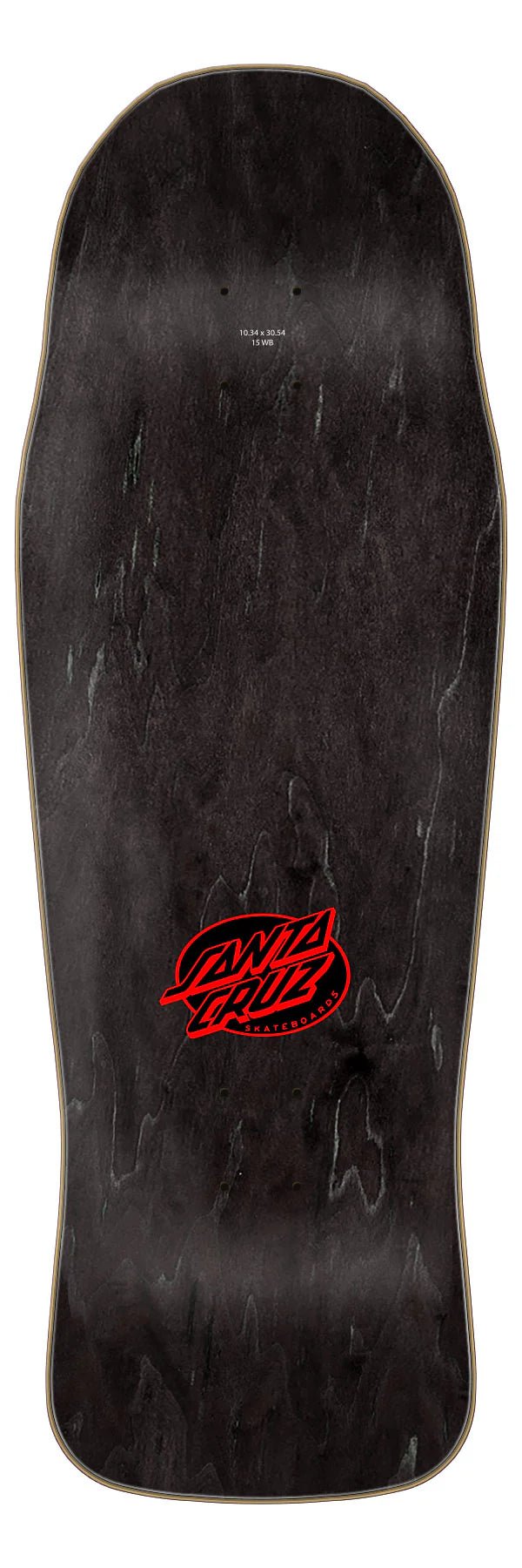 10.34in Winkowski Primeval Fire Santa Cruz Shaped Skateboard Deck - SkateTillDeath.com