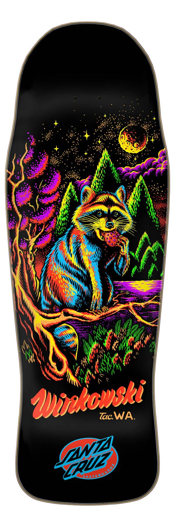 10.34in Winkowski Trash Panda Santa Cruz Skateboard Deck - SkateTillDeath.com