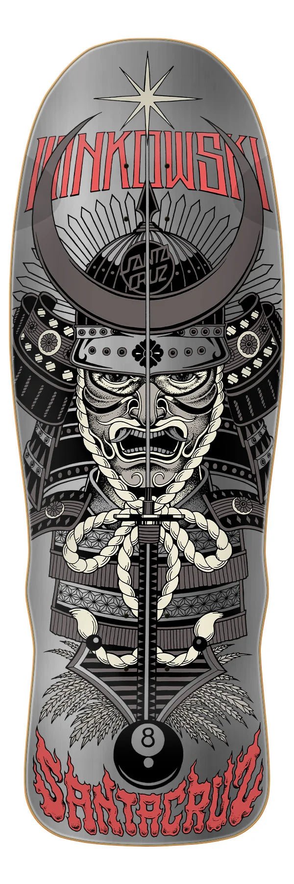 10.35in Winkowski Samurai Santa Cruz Shaped VX Skateboard Deck - SkateTillDeath.com