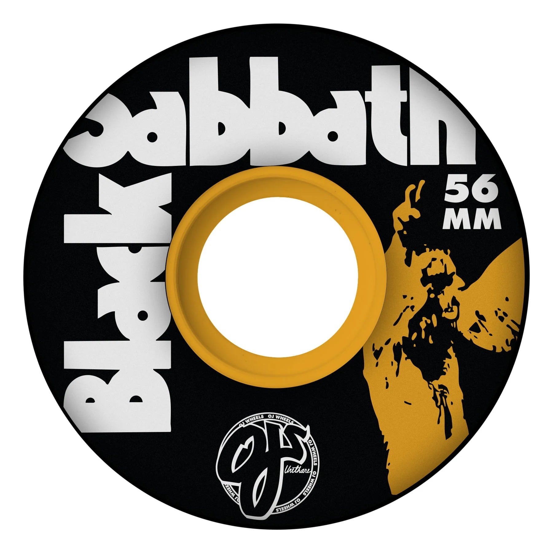 56mm Black Sabbath Vol 4 Feyframe 78a OJ Skateboard Wheels - SkateTillDeath.com