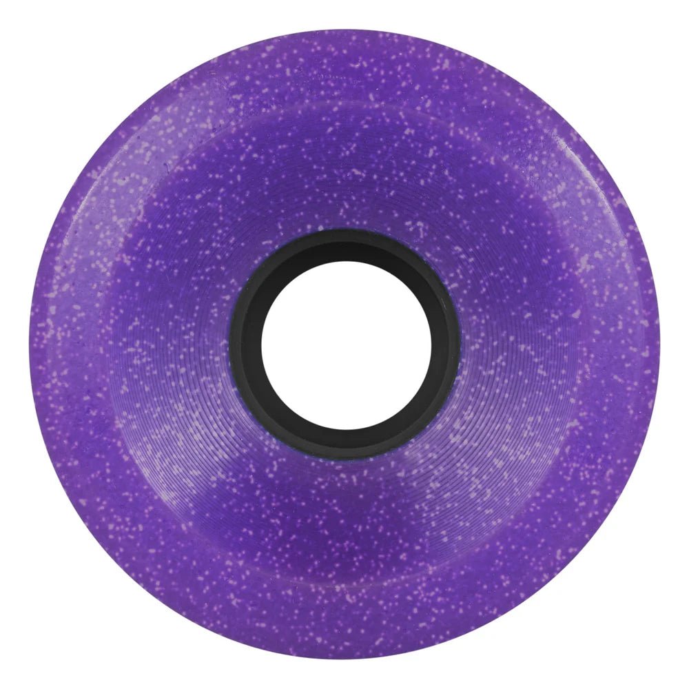 60mm Jeff Kendall End Of The World 78a Purple Glitter Slime Balls Skateboard Wheels - SkateTillDeath.com
