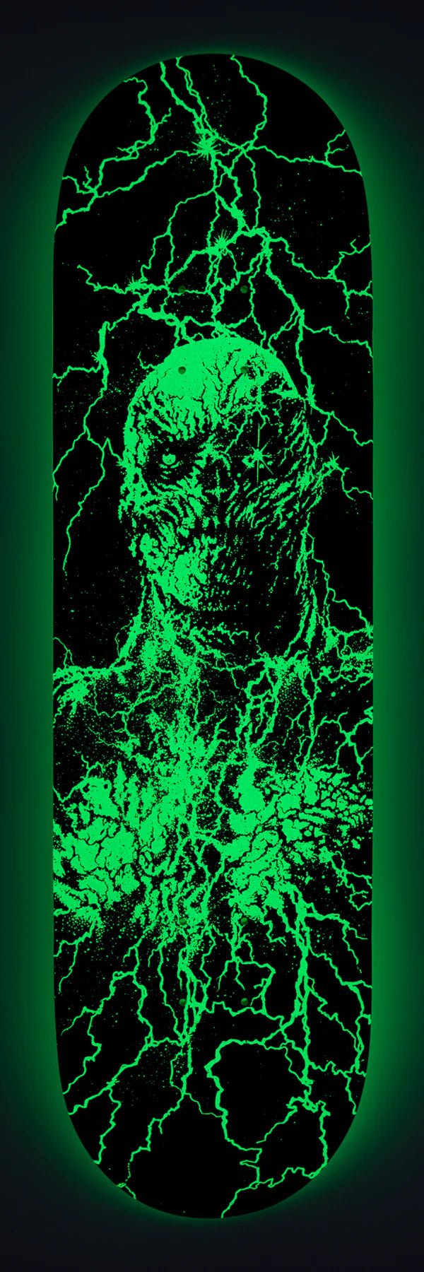 8.5in Stranger Things Vecna Santa Cruz Skateboard Deck - SkateTillDeath.com