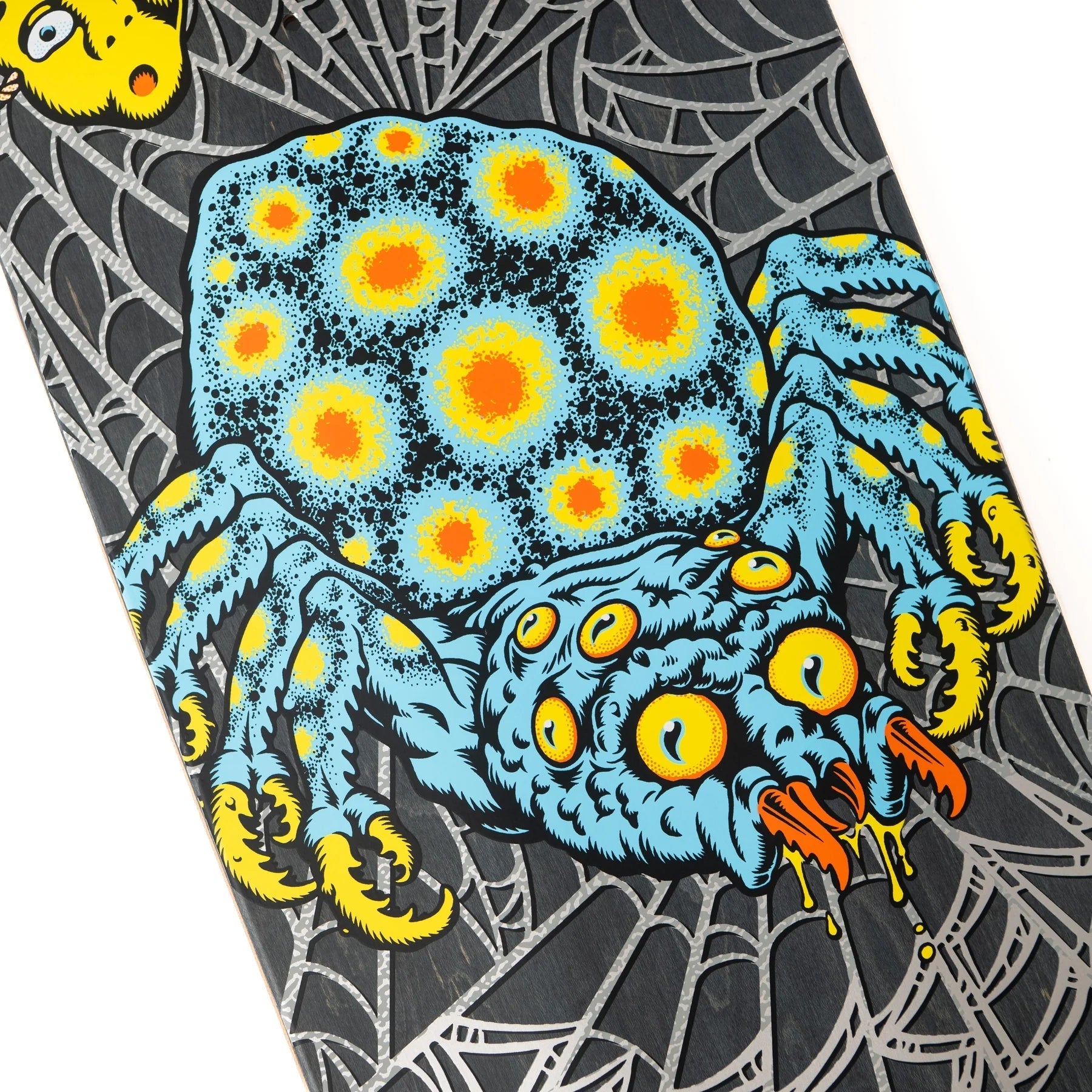 9.25in Dressen Spider Santa Cruz Egg Skateboard Deck - SkateTillDeath.com