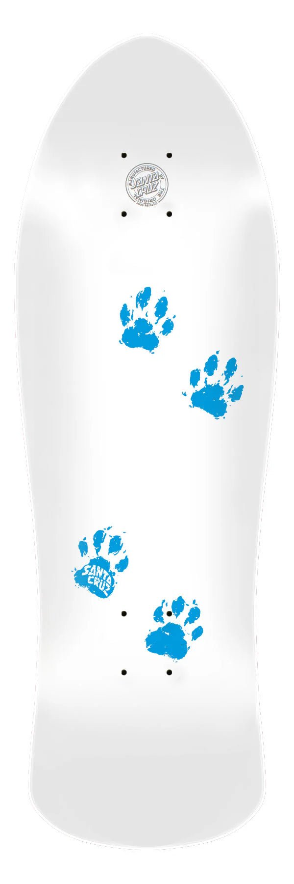 9.5in Dressen Pup Reissue Santa Cruz Skateboard Deck - SkateTillDeath.com