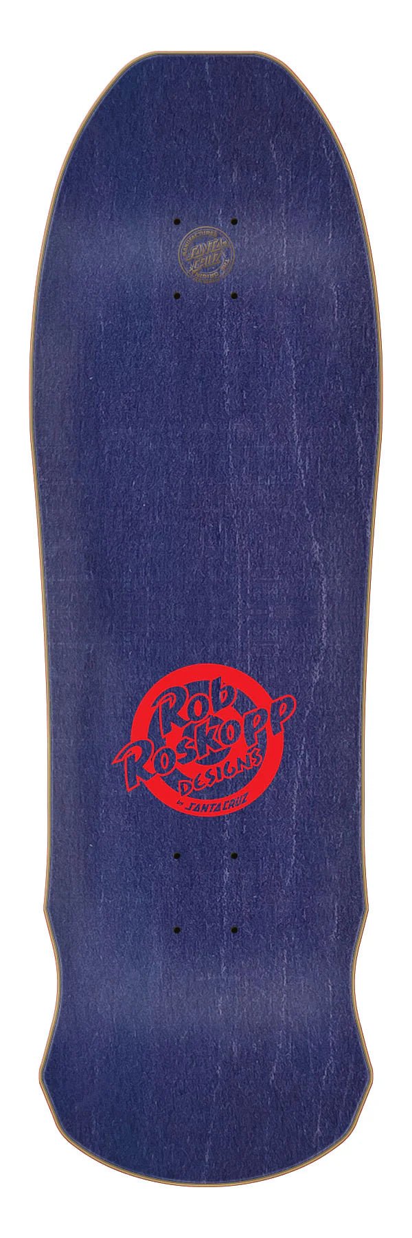 9.5in Rob Roskopp Face Yellow Reissue Santa Cruz Skateboard Deck - SkateTillDeath.com