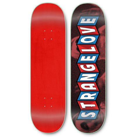 Carousel Logo Red 8.75" (Red) Deck - SkateTillDeath.com