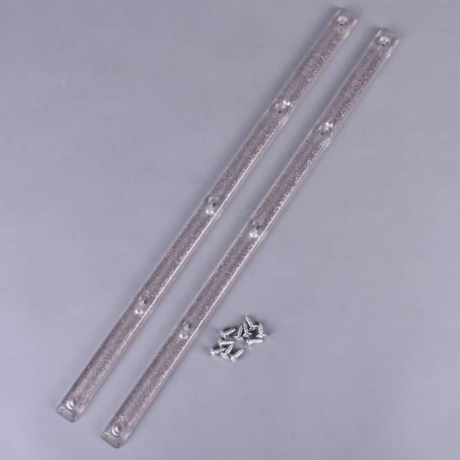 Deathwish Skateboards Death Rails Skateboard Rails - Glitter/Clear - SkateTillDeath.com