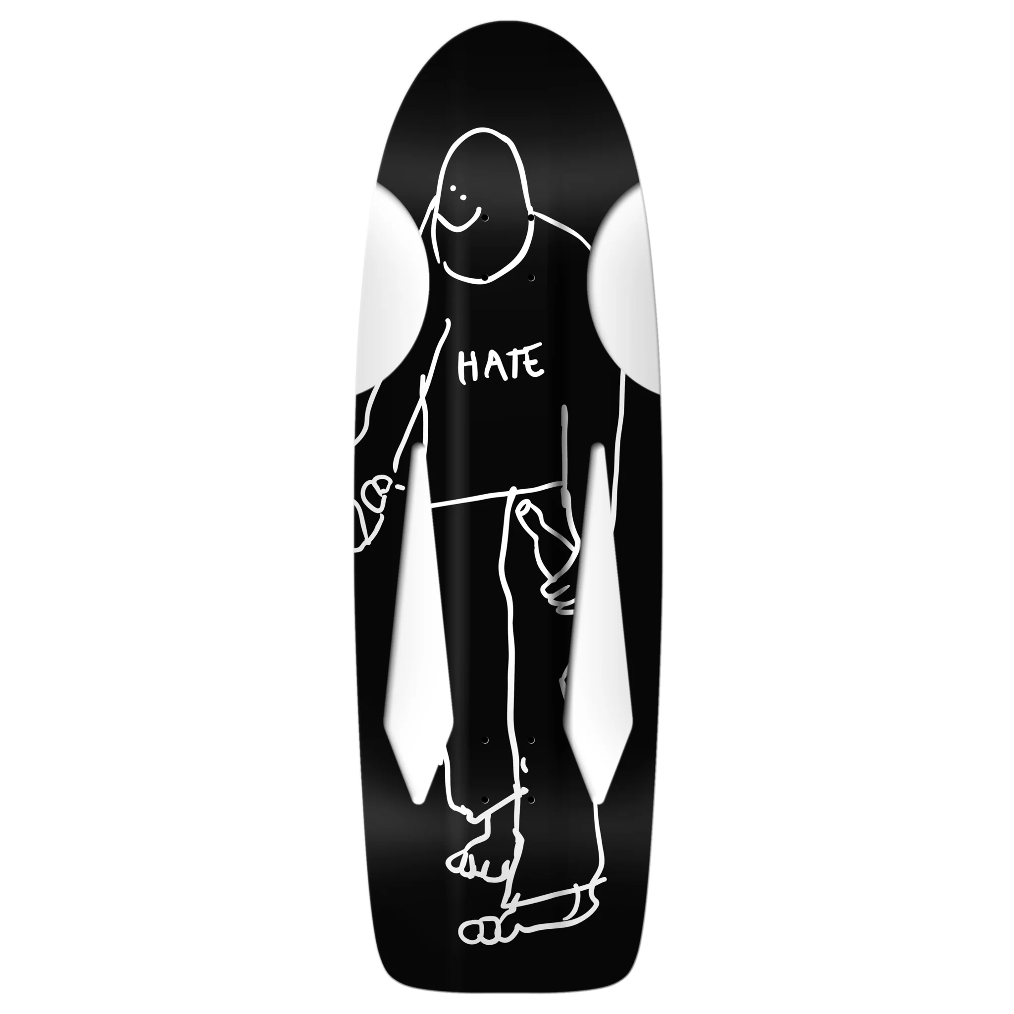 KROOKED Skateshop Day 2025 BEAMER LOVE & HATE DECKS - SkateTillDeath.com