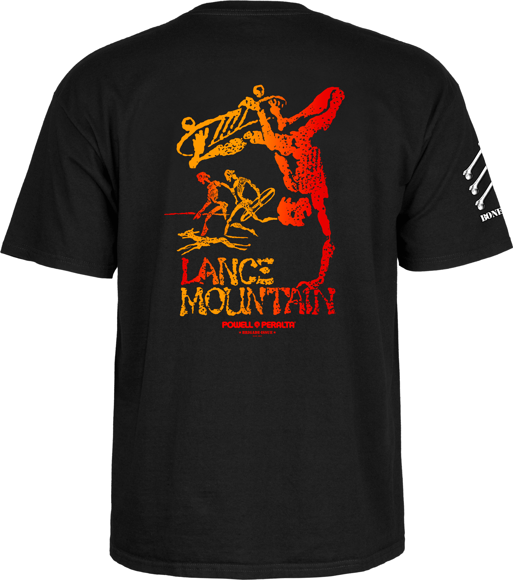 POWELL PERALTA BONES BRIGADE™ Lance Mountain Shortsleeve T-shirt - SkateTillDeath.com
