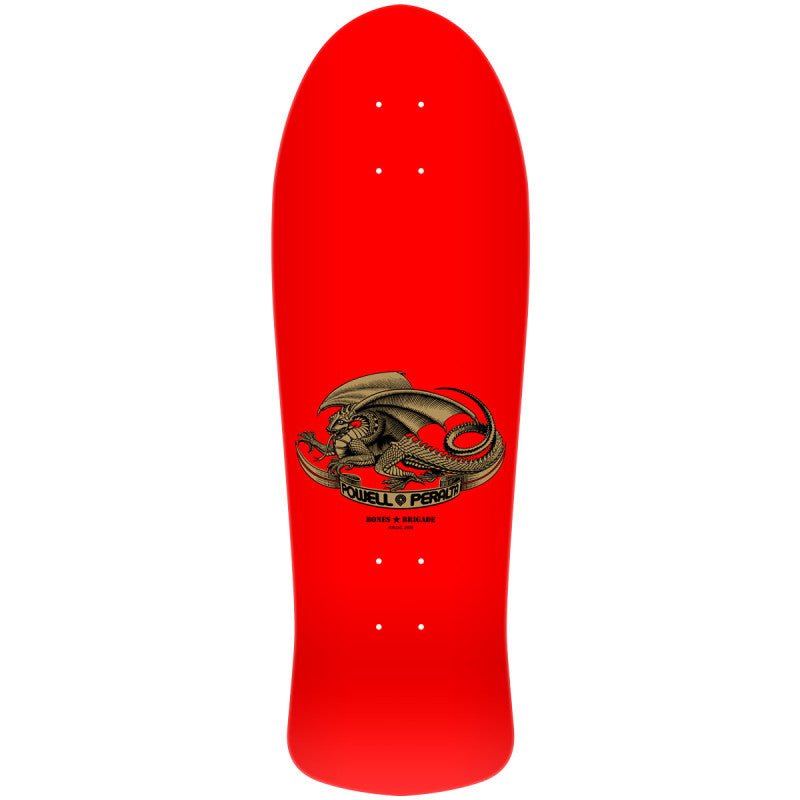 POWELL PERALTA BONES BRIGADE MOUNTAIN SERIES 15 SKATEBOARD DECK RED 10.0 - SkateTillDeath.com