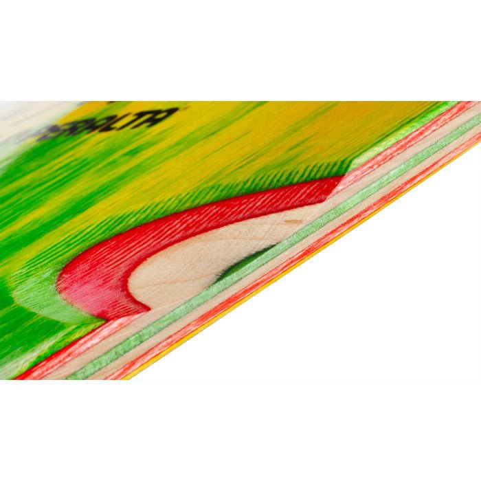 Powell Peralta Mike McGill Skull & Snake Skateboard Deck Rasta Fade - 10 x 30.125 - SkateTillDeath.com