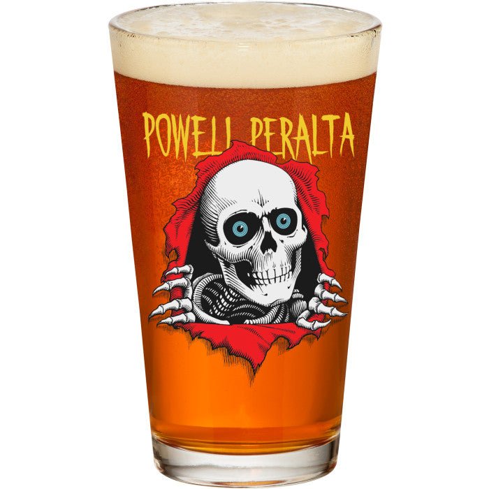 Powell Peralta Ripper Pint Glass - SkateTillDeath.com