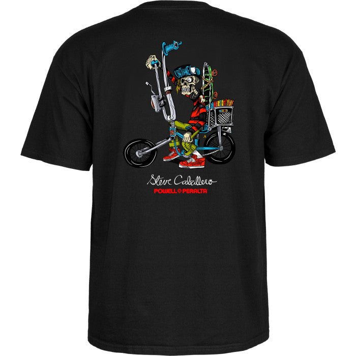 Powell Peralta Steve Caballero Chopper Bike T-Shirt - SkateTillDeath.com