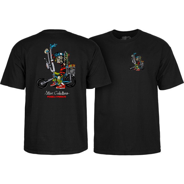 Powell Peralta Steve Caballero Chopper Bike T-Shirt - SkateTillDeath.com