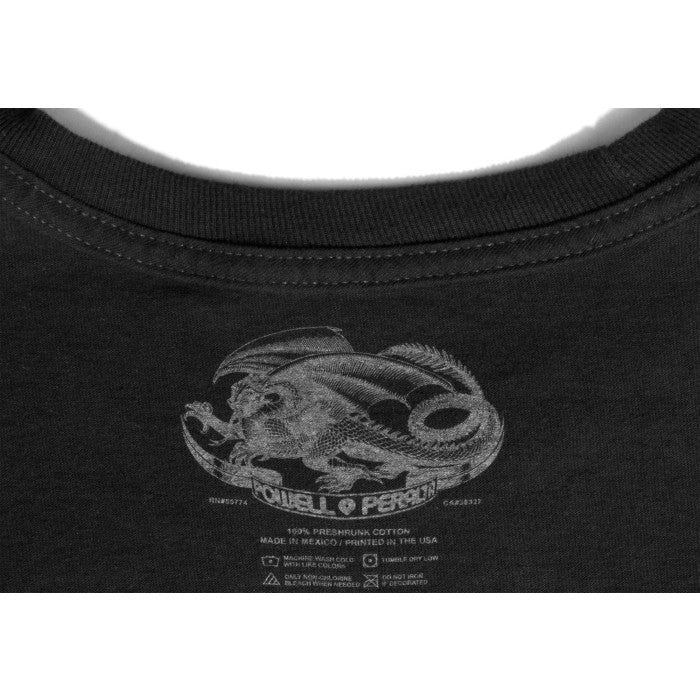 Powell Peralta Supreme Logo T-shirt Black - SkateTillDeath.com