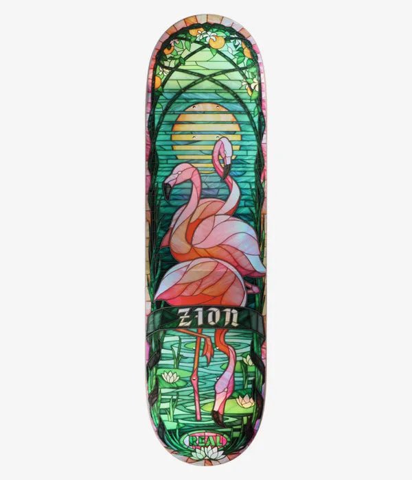 Real Zion Holographic Cathedral Easy Rider 8.38" Skateboard Deck (holographic rainbow) - SkateTillDeath.com
