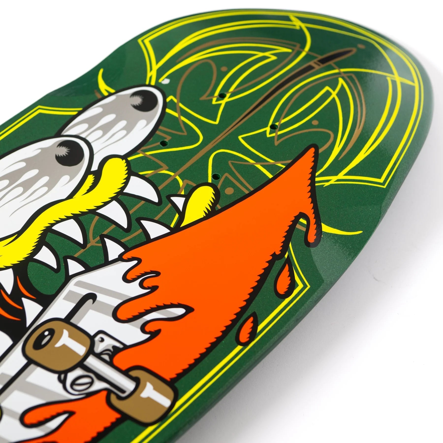 Santa Cruz Skateboards Keith Meek Pinstripe Slasher 9.32" x 31.67" Deck - SkateTillDeath.com
