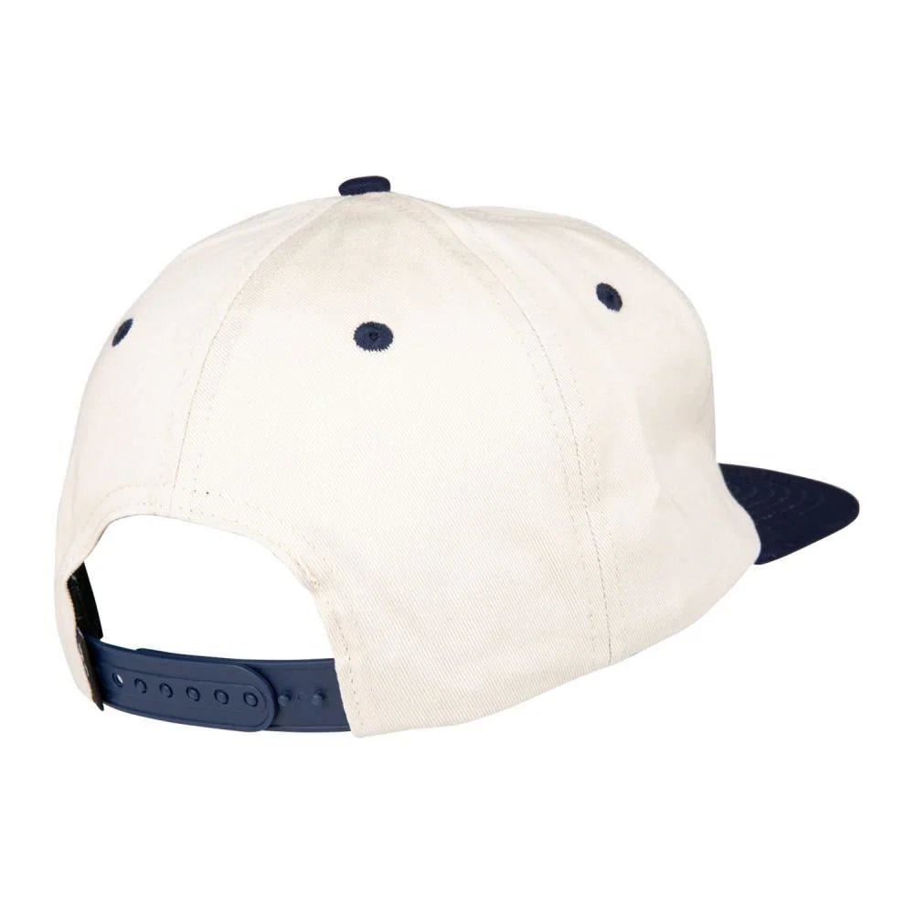 SANTA CRUZ SNAPBACK SALBA TIGER SIMPLIFIED NATURAL / NAVY - O/S - SkateTillDeath.com
