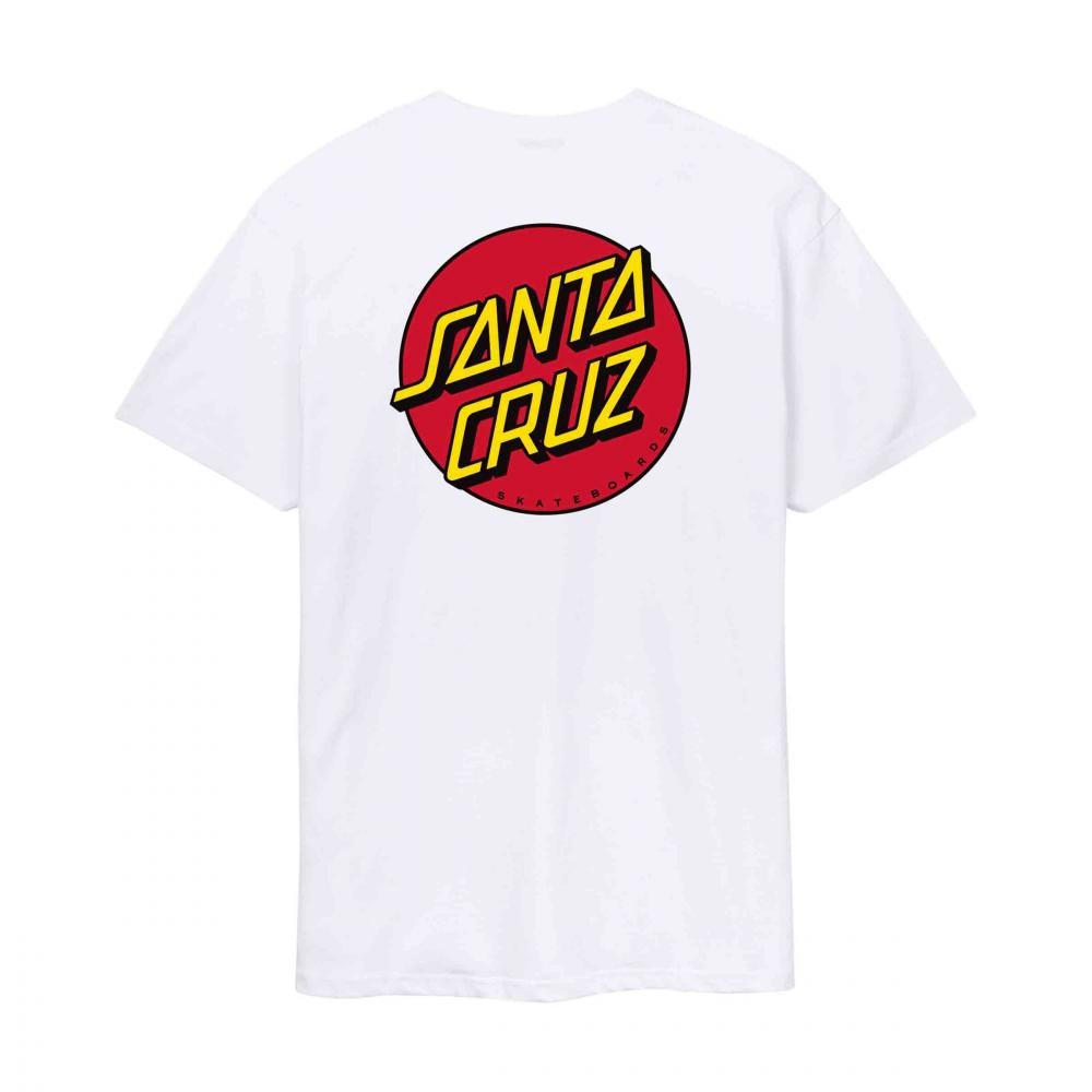 Santa Cruz T-Shirt Classic Dot Chest (Multiple colours) - SkateTillDeath.com