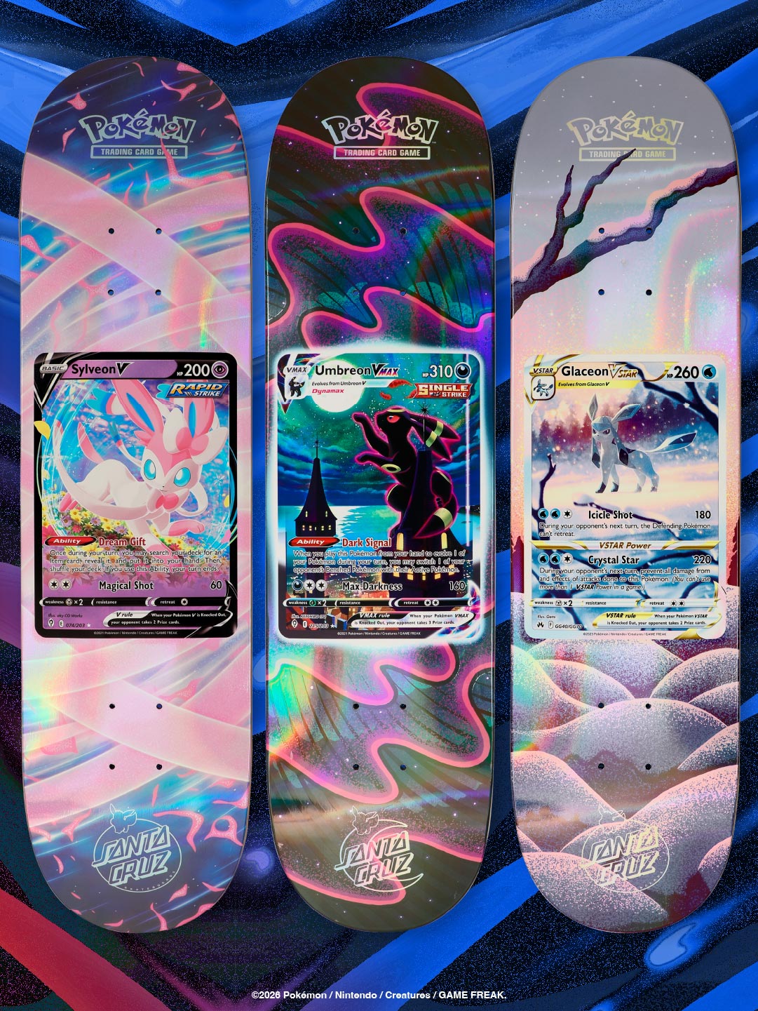Skateboard Deck Santa Cruz x Pokemon 30 years - SkateTillDeath.com