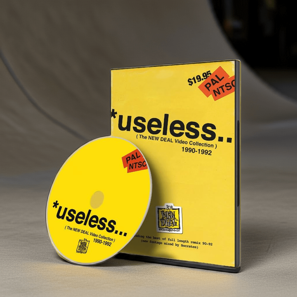 *USELESS (THE NEW DEAL VIDEO COLLECTION) 1990 - 1992 DVD - SkateTillDeath.com