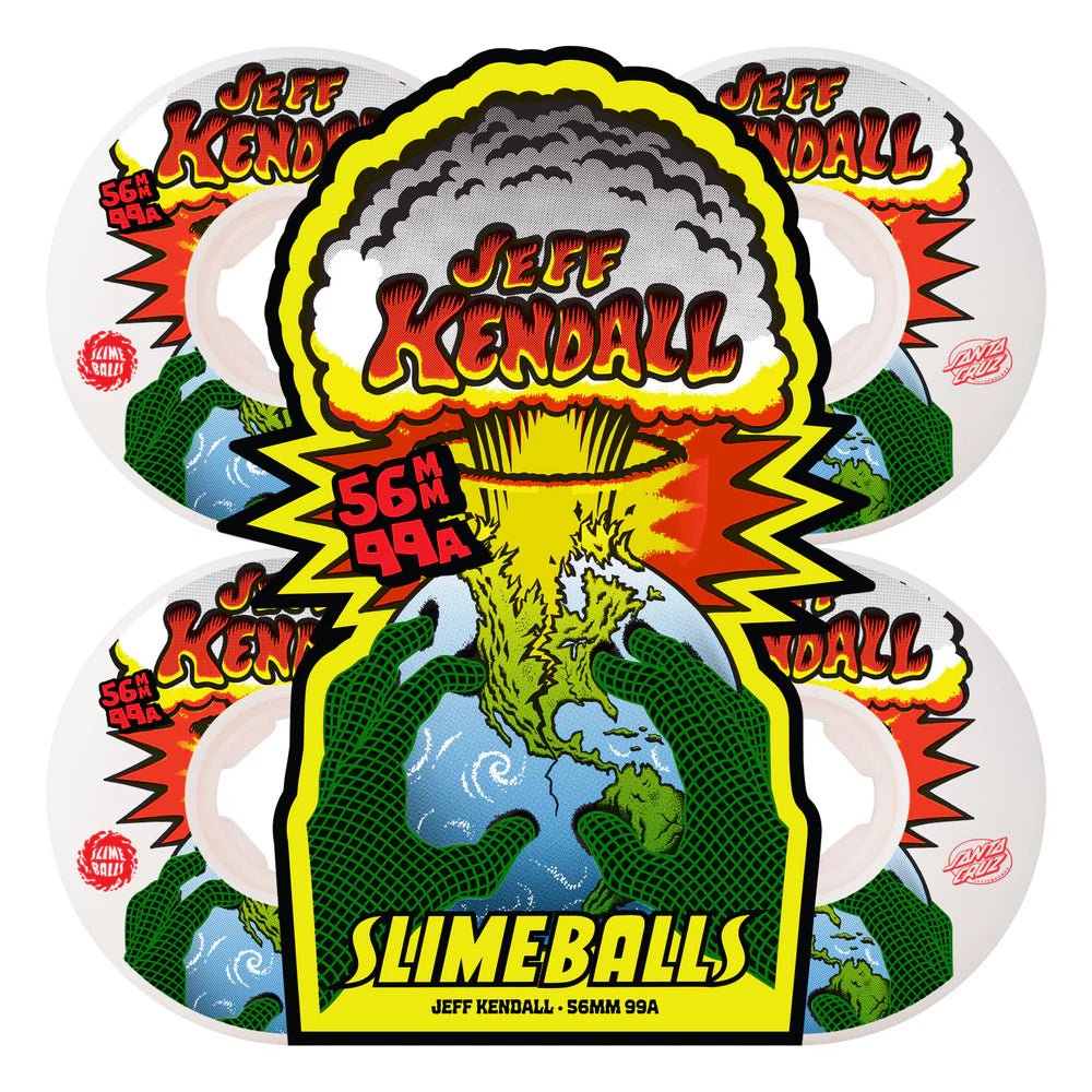 Wheels Slime Balls Kendall End Of The World Reissue Chubbies 99A - SkateTillDeath.com