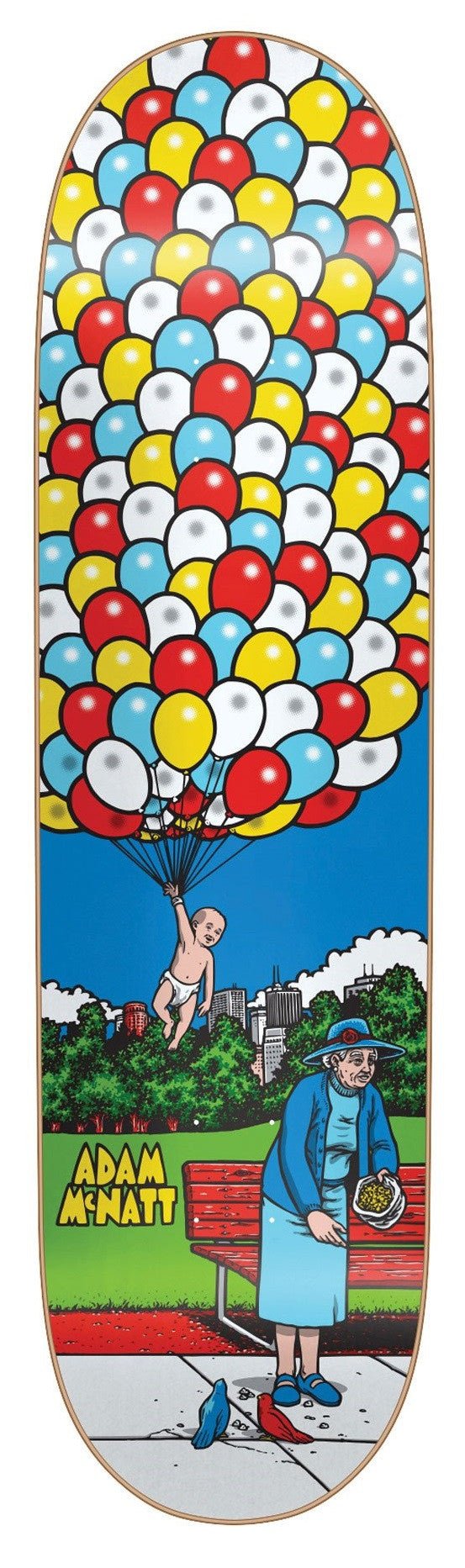 101 McNatt Balloons HT Skateboard Deck - SkateTillDeath.com