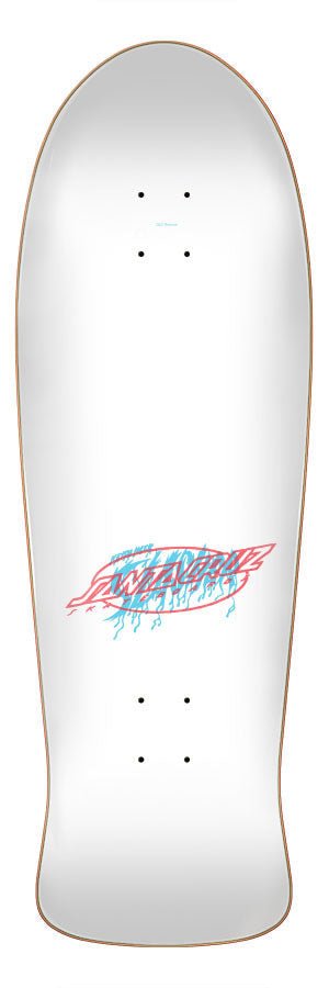 10.1in x 31.13in Meek Slasher Decoder Reissue Santa Cruz Skateboard Deck - SkateTillDeath.com