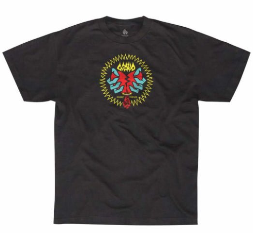 Black Label Grosso Broken Heart T-Shirt (Black) - SkateTillDeath.com