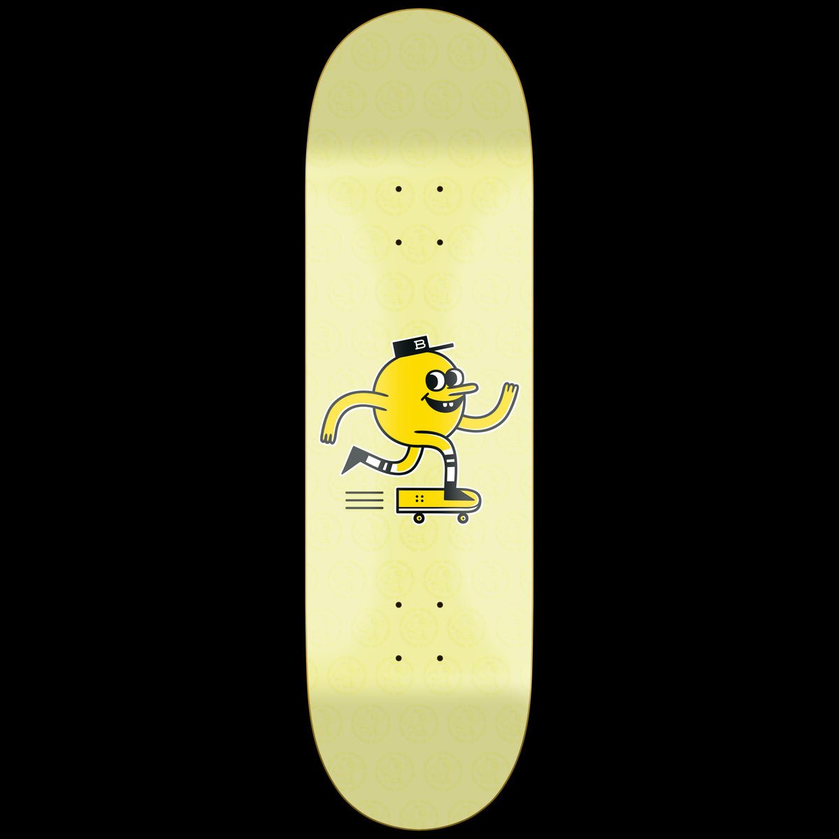 Blast Skates OG pastel yellow deck 8.5" - SkateTillDeath.com