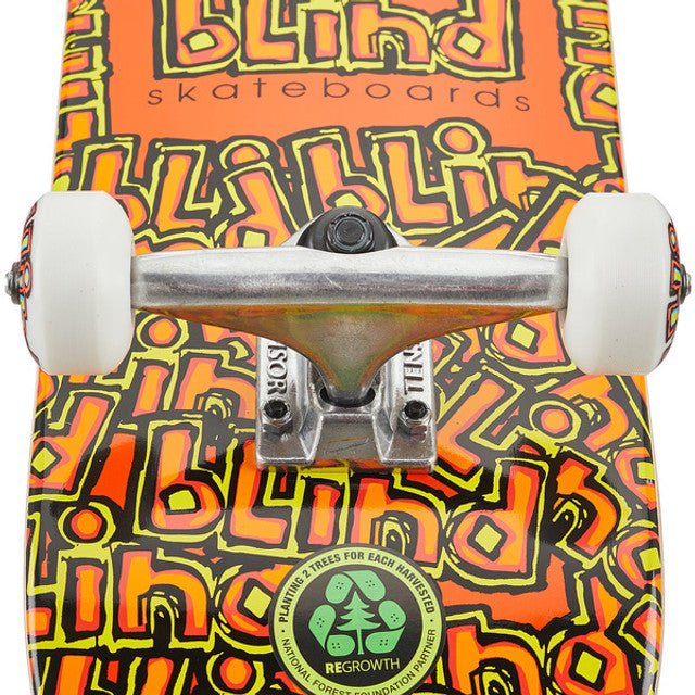 BLIND COMPLETE 7.5 X 31.12 OG STAND OUT SOFT WHEELS RED - SkateTillDeath.com