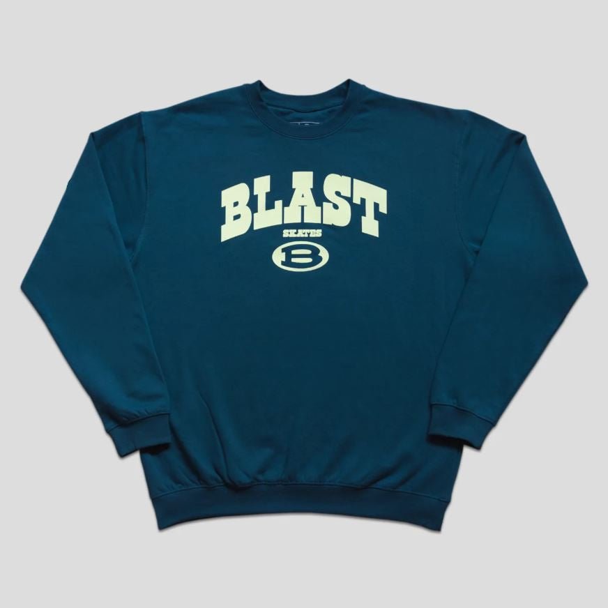College Crew Neck Sweatshirt - SkateTillDeath.com