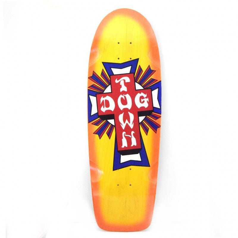 dogtown cross logo 70's rider 10" old school skateboard deck - SkateTillDeath.com
