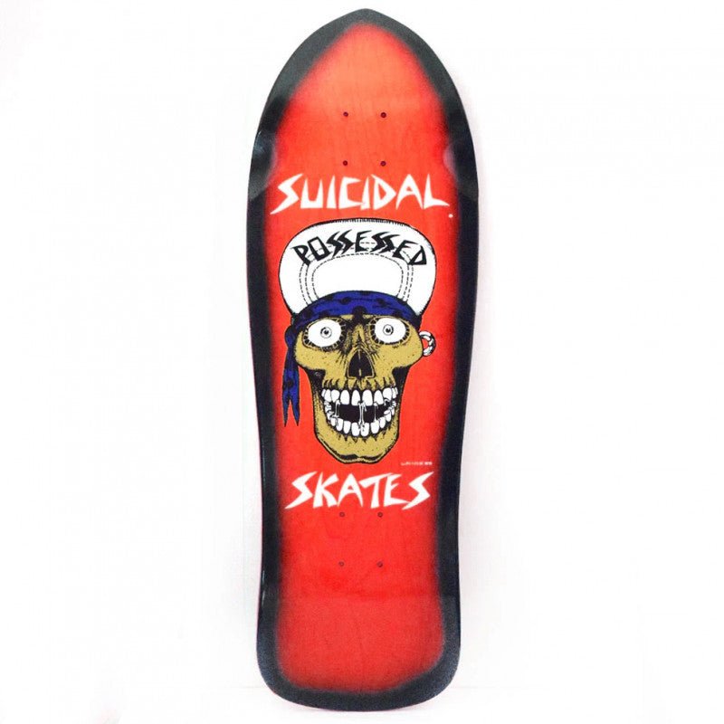 dogtown suicidal skates punk skull 10.125" old school skateboard deck - SkateTillDeath.com