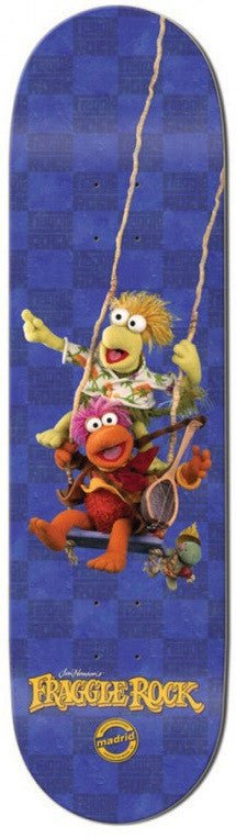 madrid fraggle rock swing 8.25" skateboard deck - SkateTillDeath.com