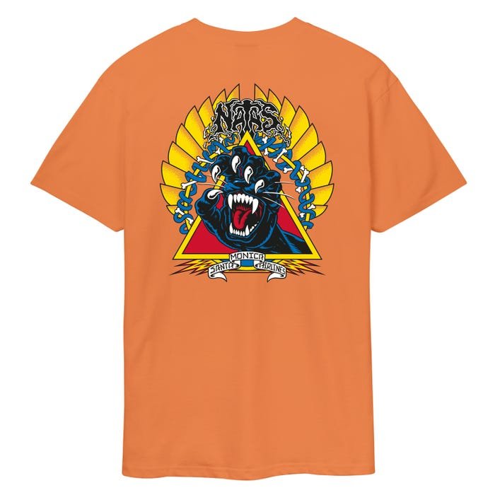 Natas Screaming Panther T-Shirt - SkateTillDeath.com