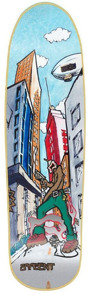 New Deal Danny Sargent Invaders Slick Skateboard deck 9.25" - SkateTillDeath.com