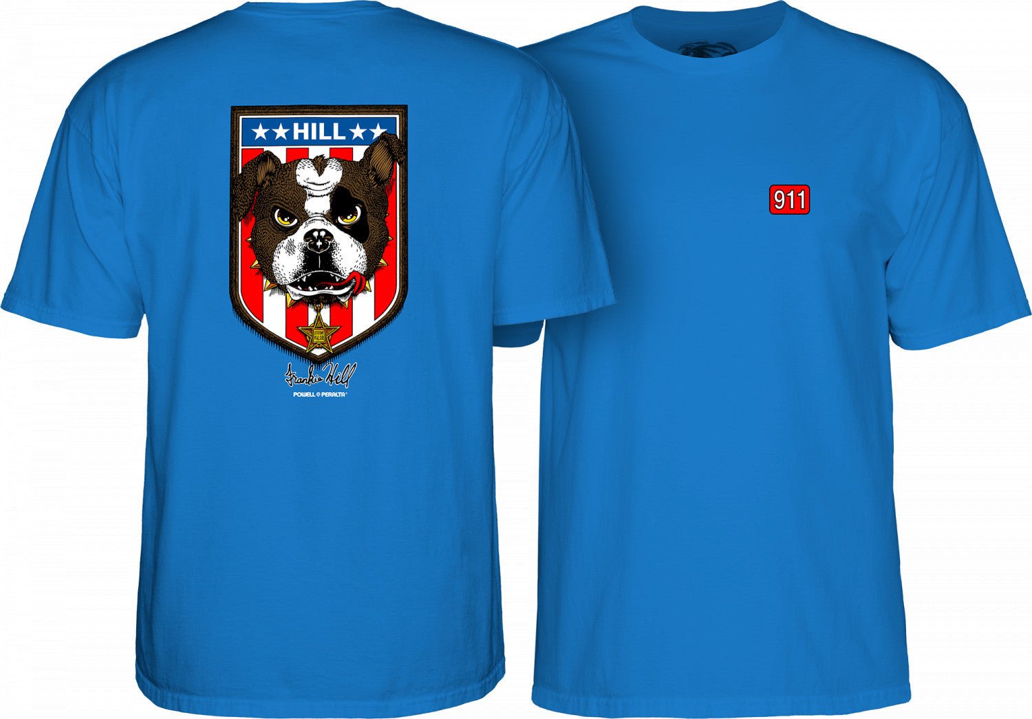 Powell Peralta Hill Bulldog T-Shirt - SkateTillDeath.com