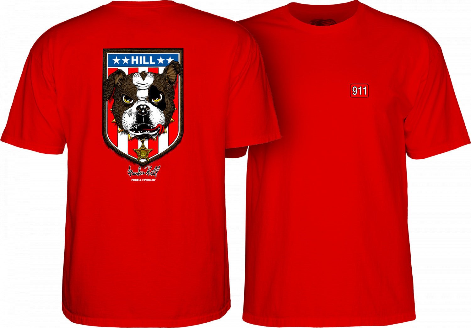 Powell Peralta Hill Bulldog T-Shirt - SkateTillDeath.com