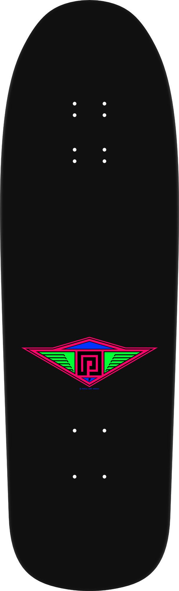 Powell Peralta Lance Conklin Face "2" Reissue Skateboard Deck Blacklight - 9.75 x 32.09 - SkateTillDeath.com