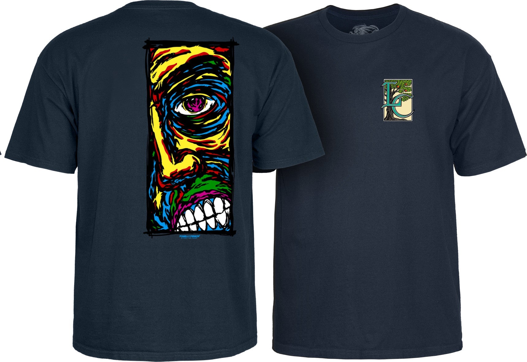 Powell Peralta Lance Conklin Face T-Shirt - SkateTillDeath.com