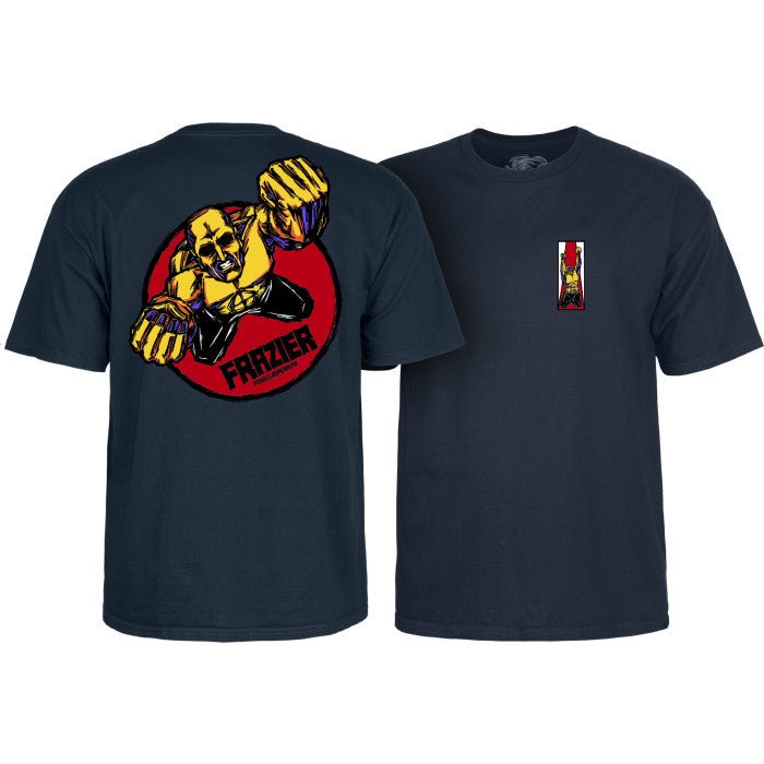 Powell Peralta Mike Frazier Yellow Man T-shirt - SkateTillDeath.com