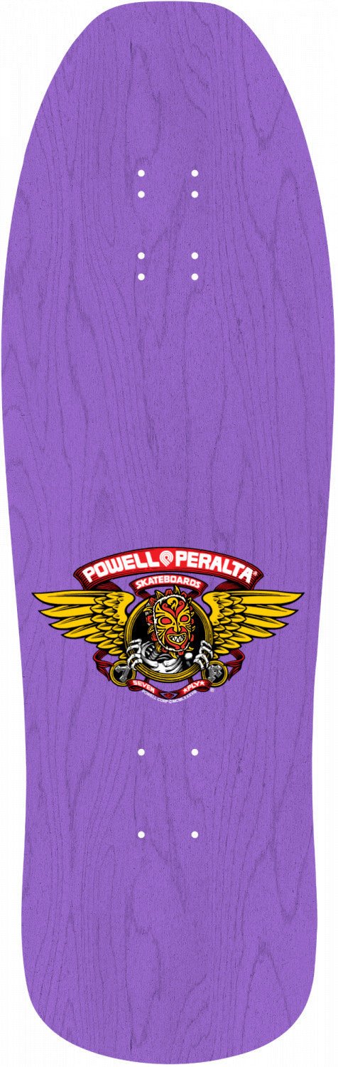 Powell Peralta Nicky Guerrero Mask Skateboard Deck Purple - 10 x 31.75 - SkateTillDeath.com