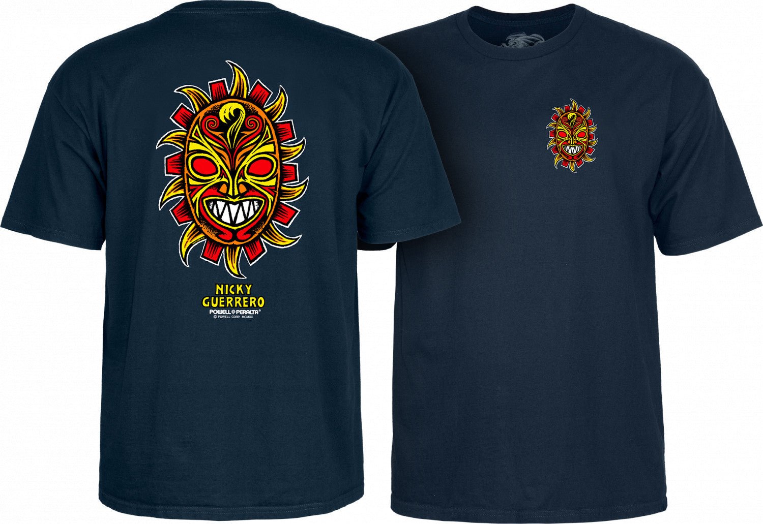 Powell Peralta Nicky Guerrero Mask T-Shirt - SkateTillDeath.com