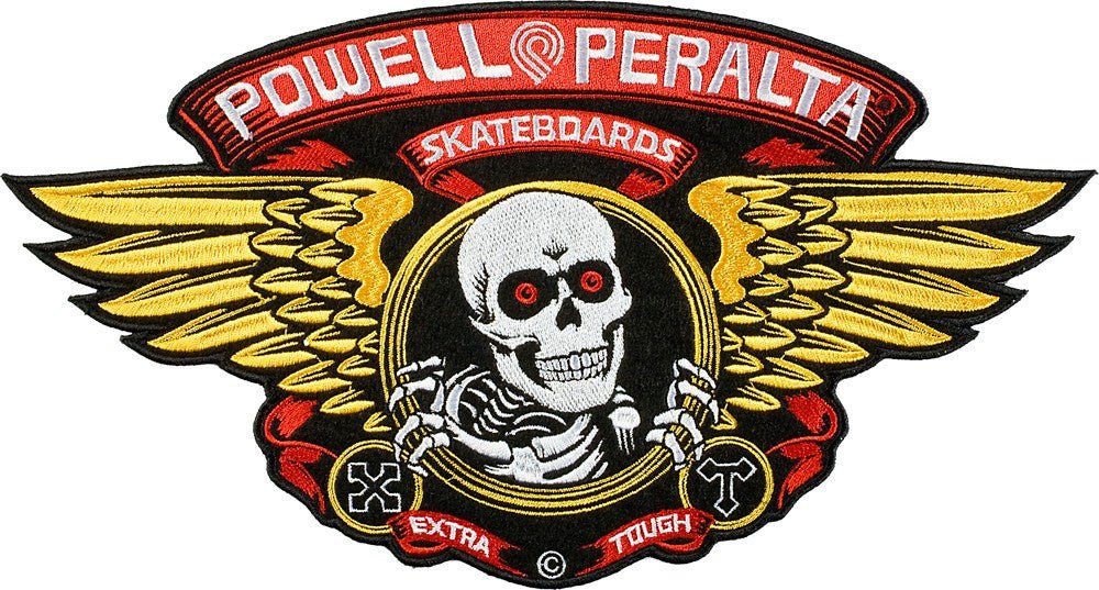 Powell Peralta Winged Ripper Patch 5" (12.7cm) - SkateTillDeath.com